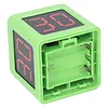 4 Sides Cube Timer with 1.4in Display Digital Countdown Stopwatch Timer 5-Level Brightness No Battery for Poker Casino Chess Tournament