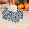 DIY Diamond Art Paper Towel Holder Diamond Decorative Tissue Box for Home Decor