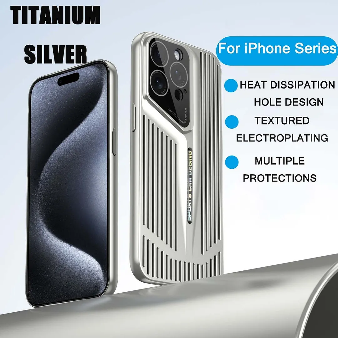 IPHONE14/15 series hollow heat dissipation breathable mobile phone case