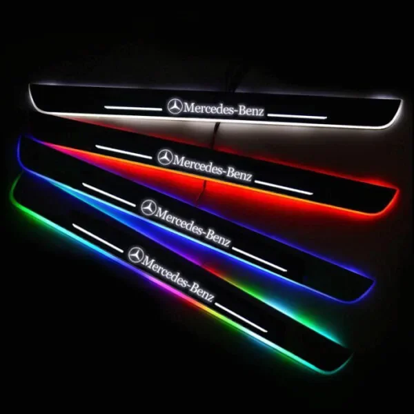 Car sensor-type colorful ambient pedal lights (Applicable to all models of the same series)