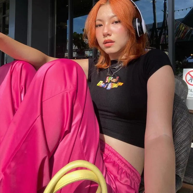 Brownm That B*tch Crop Top