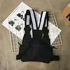 Reflective Vest Backpack Multi-Pocket Vest Bag Large Capacity Stylish Chest Bag
