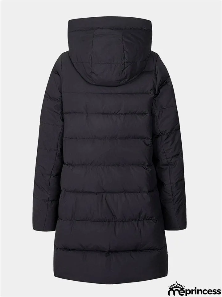 Winter Thick Hooded Extra Warm Fashion Cotton Coats for Women