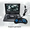 Portable DVD Player, 6.8 Inch/8.5 Inch DVD Player HD with Small TV Player, Support 270 Degree Rotation Mobile DVD Player with USB Remote Control for Car/Kids/Home/Travel (LMD-750 USA)