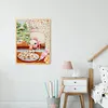 >SALE<5D DIY Diamond Painting Kits Full Round Drill Pink Goose Mosaic (NH2036)