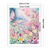 Colorful Flowers-11CT Stamped Cross Stitch 40*50cm/15.75*19.69in