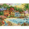 (Counted/Stamped) (Multi-Style Size)14CT Architecture - Cross Stitch(Brand)