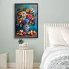 (US Local)Flower-Paint By Numbers Kit(40x60cm)