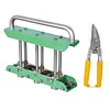 [US Local Warehouse] Sheet Metal Bender One Station Disc Sheet Metal Bending Machine Plate Folding Machine Drip Folding Tool For Rain Diverter & Making Folding Edges