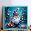 (US Local)Xmas Gnome-11CT Stamped Cross Stitch Kit(50x50cm)