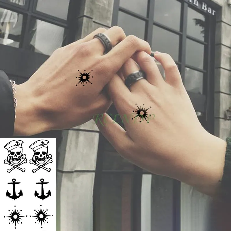 Waterproof Temporary Tattoo sticker Anime fake tatto stickers flash tatoo hand foot body art for girl men women kids