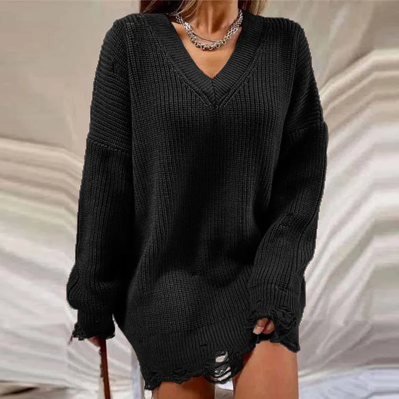 FSDA O Neck 2021 Green Sweater Dress Women Knitted Long Sleeve Autumn Winter Y2K Oversized Mini Elegant Dresses Party Sexy