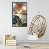 >SALE<5D DIY Diamond Painting Kits Golden Lotus Full Square Drill Wall Decor Art