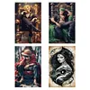(Multi Style)One Piece-Full Embroidery 3 Strands 11CT Stamped Cross Stitch-40*70CM-Large Size