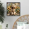 Teddy-Peinture diamant foret rond-40*40cm