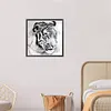 Tiger-Paint by Numbers Acrylic Painting 20*20cm