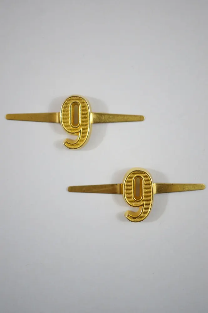   WW2 GermanOfficer General Shoulder Boards Cyphers Gold 18mm 6 Or 9 2pcs German-Uniform