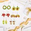 10Pairs Double Sided Dangle Drop Diamond Art Earring Kit for Women Girl(Classic)