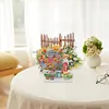 >SALE<Acrylic Fence Bench Desktop Diamond Painting Art Kits for Home Office Decor