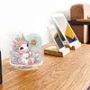 Diamond Painting Single-Side Dandelion Unicorn Desktop Diamond Art Kits for Adults Beginner Kid