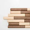 Energy bar wooden power bank, portable and compact design, mini large-capacity mobile power bank