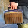 Plastic Fishing Box Minnow Squid Jig Hard Bait Container Hard Lure Sea Tool Case
