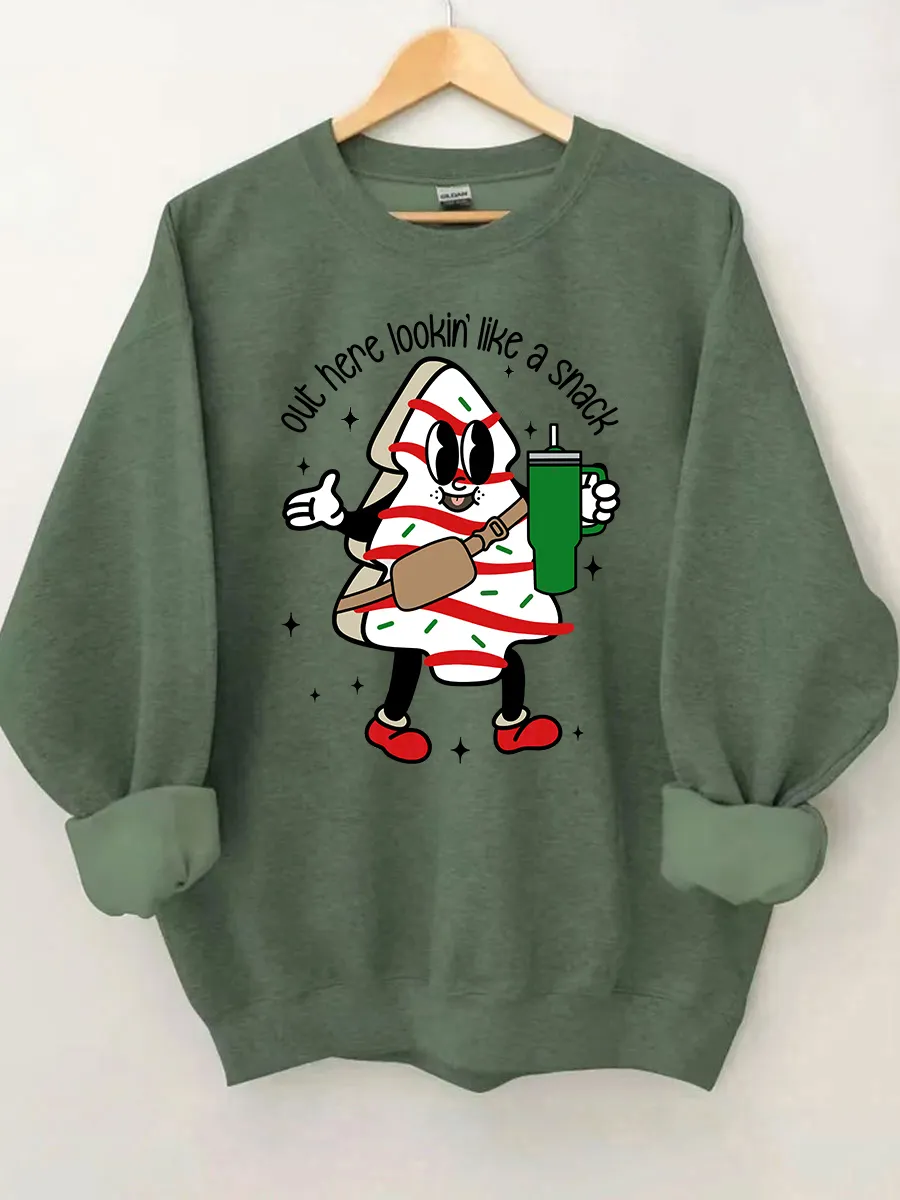 Out Here Lookin Like A Snack Sweatshirt