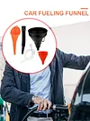 Engine Oil Filling Funnel Set with Filter Oil Petrol Diesel Gasoline Fuel Funnel