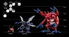 Atlur Kabuterimon Red - Digimon Resin Statue - Genesis-Studio
