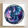(Counted/Stamped) Pterosaur - 18CT Cross Stitch 20*20cm/7.87*7.87in