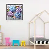 Flowers Wall-Paint By Numbers Acrylic Painting 40*40CM