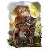 Cute Animals-Full Round Diamond Painting