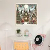 Christmas Tree And Santa Claus - 11CT Stamped Cross Stitch - 50*50cm - Xmas