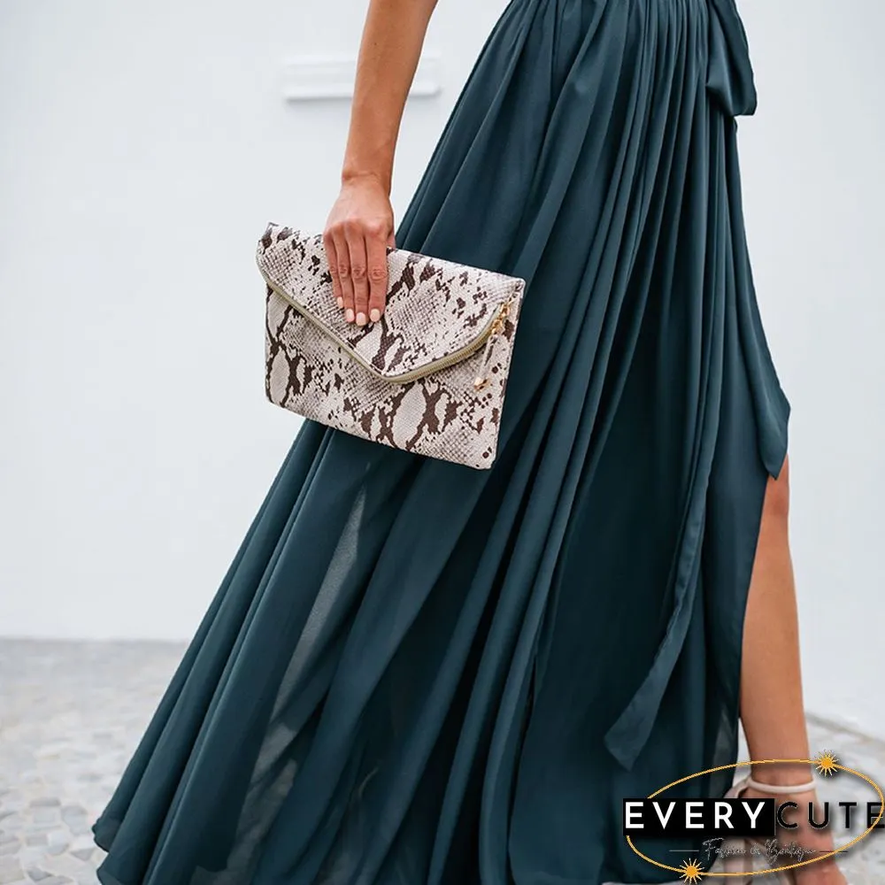 SexyWomen Strap Maxi Dress V Neck Backless Chiffon BandageBeach Party DressElegant SummerBohoLongDressVestidos New