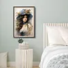 Diamond Painting-DIY Full Round Drill Lady(40*60CM)