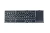 Tri-fold Bluetooth Keyboard Tablet Phone Universal Wireless Bluetooth Keyboard Portable Plaid Leather Tri-fold Keyboard