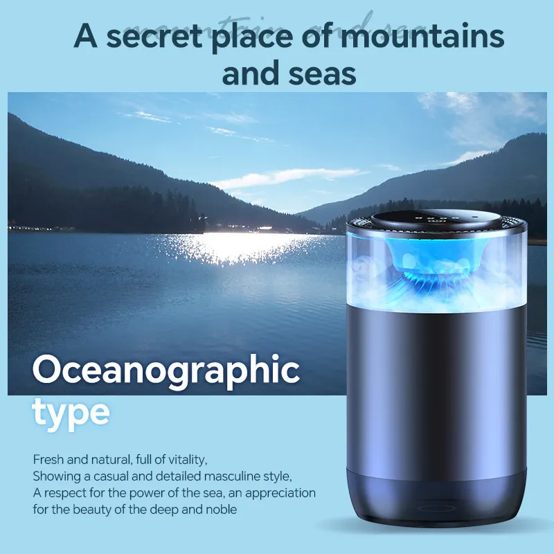 Cloud mist landscape aromatherapy car perfume lasting fragrance cloud mist car fragrance automatic start and stop spray aromatherapy