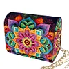 DIY Diamond Art Wooden Diamond Painting Crystal Rhinestone Purse Bag Shoulde Crossbag Kits