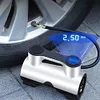 Car Air Compressor 120W Electric Tyre Inflatable Pump with LED Light LCD Display