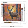 Diamond Painting-DIY Full Round Drill Deer