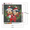 Xmas Mouse Wreath-Full Round Diamond Painting 30*30cm