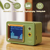 Retro Lyrics Bluetooth Speaker Desktop Clock Calendar Ornaments Intelligent Floating Dynamic Lyrics Wireless Bluetooth Speaker