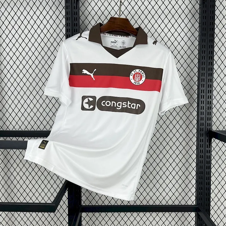 【S~4XL】St. Pauli 25/26 Away Jersey