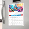 DIY Special Shaped Colorful Pattern 5D DIY Diamond Art Monthly Planner Kits