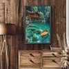 Diamond Painting-DIY Full Round Drill Beach House(40*60CM)