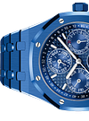 Blue 904L Steel Blue Dial - Perpetual Calendar Watch - 41mm