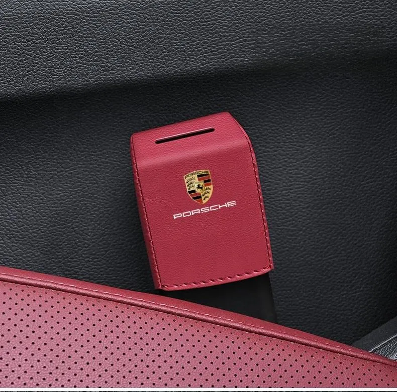 Car seat belt buckle base protective cover