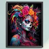 Skull Girls-11CT Stamped Cross Stitch 40*50cm/15.75*19.69in
