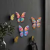 3D Wooden Diamond Art Butterfly Wall Decor Kit - DIY Sparkling Butterfly Craft for Home Decoration