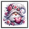 (US Local)Rose Gnome-11CT Stamped Cross Stitch Kit(40x40cm)